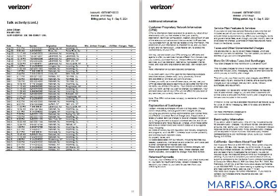 Downloadable USA New Jersey Verizon utility 13 14 scr template